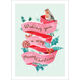 Holiday Ribbon Folded Holiday Cards Image 4 of 4